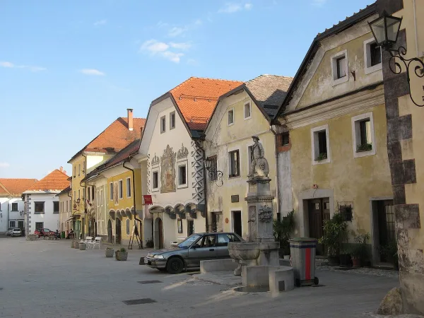 Radovljica — staro mestno jedro
